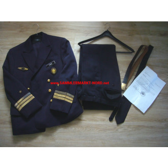 Bundesmarine - Uniformjacke & Hose usw. des Korvettenkapitän Siegfried Pagel