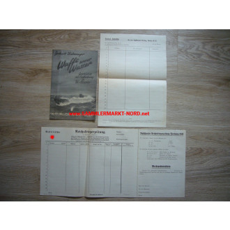 NS Reichskriegerbund - Book advertisement & order list