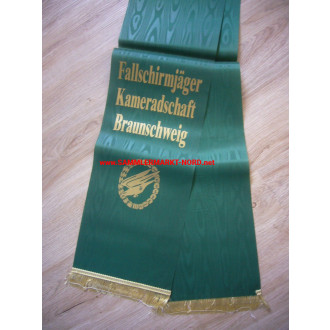 Paratroopers Comradeship Braunschweig - Mourning ribbon for funeral wreath