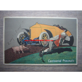 Company Continental Pneumatic, Hannover - Advertising postcard