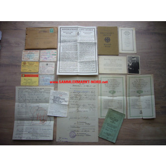 Documents & Passports - German emigrants to the USA - 1927