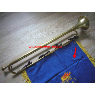 DDR - JP Junge Pioniere - Fanfare with fanfare cloth