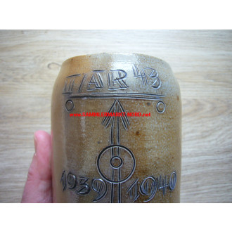 Wehrmacht beer mug - III./ Artillery Regiment 43 - Poland & France 1939/40