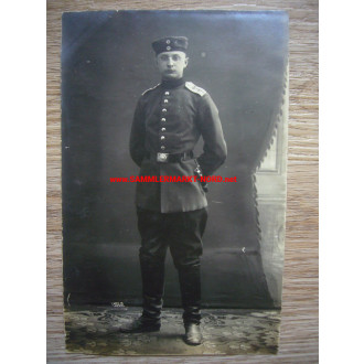 Portrait Foto - Soldat des Telegraphen-Bataillon Nr. 3 (Koblenz)