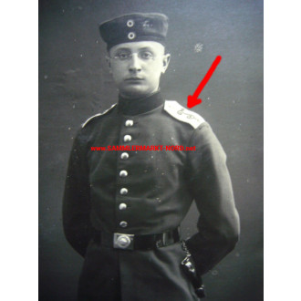 Portrait photo - Soldier of the Telegraph Battalion No. 3 (Koblenz)