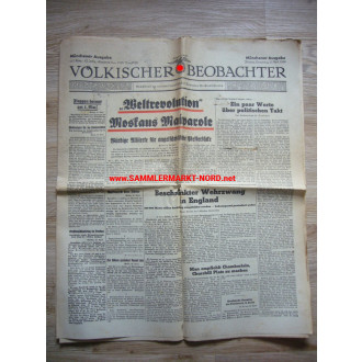 Völkischer Beobachter - Munich edition - 27 April 1939