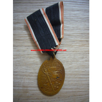 Kriegsdenkmünze - Kyffhäuser Medaille - Blank die Wehr-rein die Ehr 1914-1918