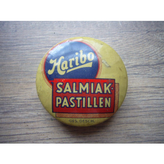 Wehrmacht - sutlers - Haribo - Salmiak pastilles - Tin can