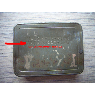 Wehrmacht - Güldenring Zigaretten - Tropenpackung - Blechdose