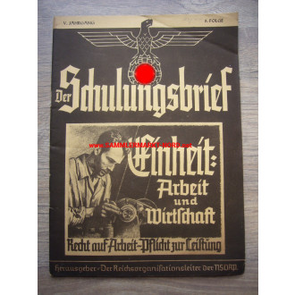 Der Schulungsbrief (NSDAP) - 5th edition / 5th year