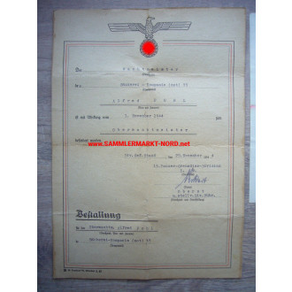 Document group DAK German Africa Corps - 21st Armoured Division - Bakery Company 200