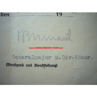 Document group DAK German Africa Corps - 21st Armoured Division - Bakery Company 200