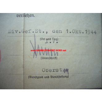 Document group DAK German Africa Corps - 21st Armoured Division - Bakery Company 200