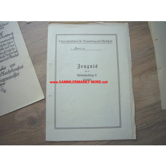 Army Clothing Office 516 / 11th Army - Certificates & Documents - Johannes Holzhauer