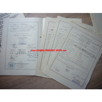 Army Clothing Office 516 / 11th Army - Certificates & Documents - Johannes Holzhauer