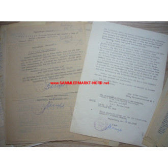 Internment and labour camp Regensburg - Personal file of the SS - Rottenführer