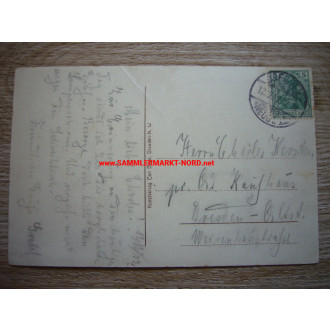 Dresden (Saxony) 12.12.1912 - Anniversary postcard 12.12.12