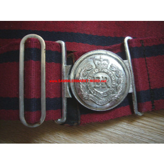 Great Britain - Corps of Royal Engineers - Parade belt with belt buckle