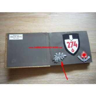 Photo album RAD Labour Service Department 6/274 Heidelberg Castle, Rheinsheim & Uniform Badges