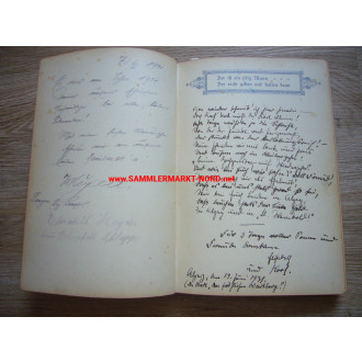 Guestbook 1897 - 1976 - Pastor and senior student REINHARD from Giessen