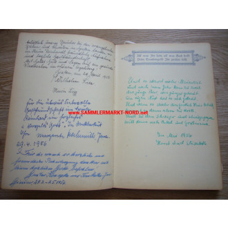 Guestbook 1897 - 1976 - Pastor and senior student REINHARD from Giessen