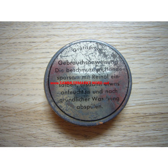 Wehrmacht sutlers - Reinol hand wash paste - tin can with contents