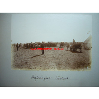 Fotoalbum & Ausweise - Orientreise seiner Majestät Kaiser Wilhelm II 1898