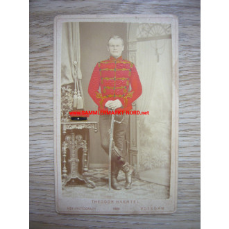 Cabinet photo - Soldier of the Life Guards Hussar Regiment