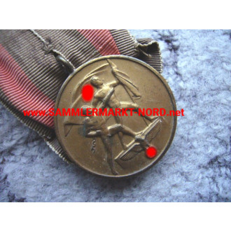Medaille zur Erinnerung an den 1. Oktober 1938 (Spange)