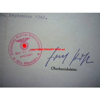 Kriegspatenschaft des Gauleiters (Königsberg / Ostpreussen 1942)