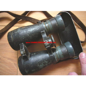 Binoculars type 08 with eyepiece cover and strap