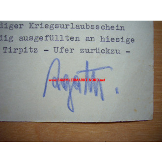 Courier Office OKH Zeppelin - Document 1942