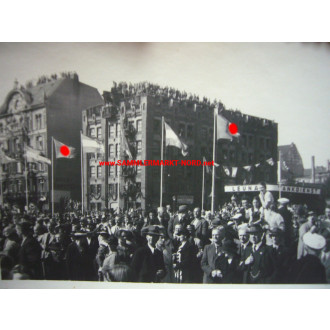 7 x photo keel 1938 - Visit of the Hungarian Reichsverweser Mikl