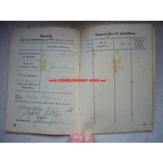 German Red Cross DRK - ID card for female assistants