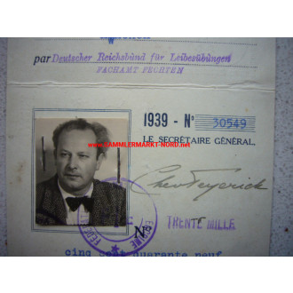 DRL ID Card - WALTER SCHULZ-MATAN (Painter)