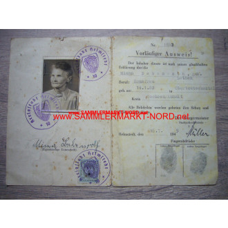 Helmstedt - Provisional ID 16.7.1945