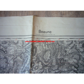 Wehrmacht Map - Special Edition BEAUNE (France)