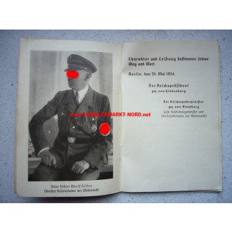 The duties of the german soldier