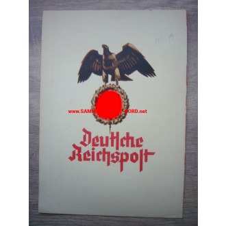 Souvenir sheet telegram - German Reichspost - Adolf Hitler (Nürn