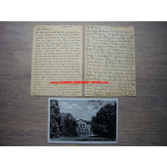 Forschungsanstalt Geisenheim 1945 - 3 x Postkarte