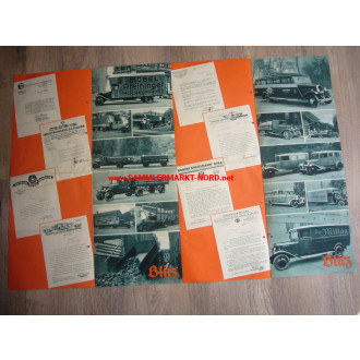 Opel Blitz truck - leaflet