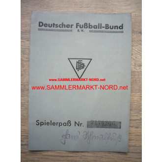 DFB German Football Association - player pass 1935